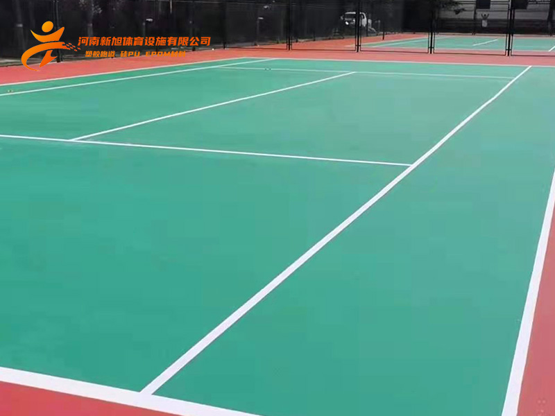 K1体育硅pu羽毛球场